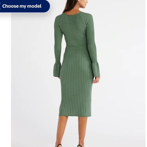 Free Assembly Ribbed Dress - Picture 2 of 5